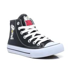 Imagem de Tenis All Snoopy Star Cano Alto Botinha Últimos Pares Aproveite 726Hi