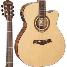 Imagem de Violão Elétrico Hofma HMA295 Aço Mini Jumbo Natural Satin