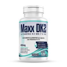 Imagem de Maxx Dk2 Vitamina K2 + D3 2000Ui 120 Cápsulas Apenas 1/Dia