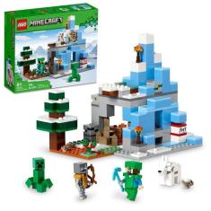 Imagem de Lego Minecraft The Frozen Peaks 21243, Icy Biome Toy