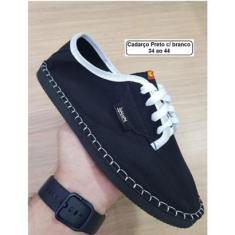 Imagem de Alpargata Haway Modelo Sneaker - Preto com Branco-Feminino