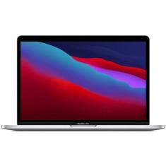 Macbook Apple Pro M1 13,3" 8GB SSD 256 GB Mac OS Leitor Biométrico Tela de Retina
