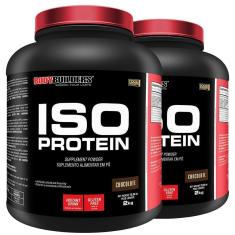 Imagem de Kit 2X Iso Protein 2Kg Chocolate - Bodybuilders