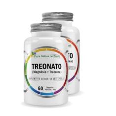 Imagem de Kit Com 2 - Magnésio Treonato 60 Capsulas de 600mg Flora Nativa do Brasil