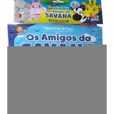 Imagem de Amigos da Savana, Os - Coleção Palavrinhas de Pano Ii - Edicart - 9788537630716