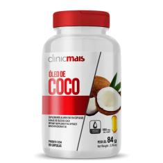 Imagem de Óleo De Coco 60 Cápsulas 1000Mg Clinicmais