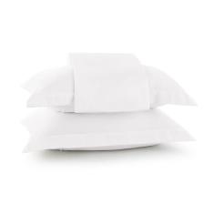 Imagem de Jogo de Lençol Lynel Cama Casal Full 3 Peças Sofistic Branco