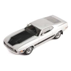 Imagem de Miniatura Ford Mustang Mach 1 1973 Premium X 1:43 Detalhado, Cinza