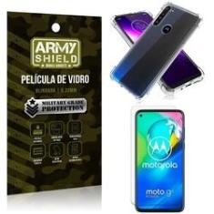 Imagem de Capinha + Película de Vidro Blindada Moto G8 Power - Armyshield