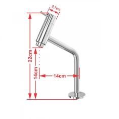 Imagem de Kit Cuba Q39 Com Torneira Pratika 1060 Metal E Válvula Click 1 Pol. 1/2  Compace  Turquesa