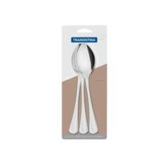 Imagem de Conjunto colheres de mesa aço inox 3 peças - Havana