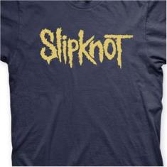 Imagem de Camiseta Slipknot Marinho e  em Silk 100% Algodão