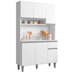 Imagem de Kit De Cozinha Magda 6 Portas E 1 Gaveta - Ajl
