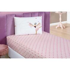 Imagem de Jogo De Lençol Bouti De Solteiro 2 Peças Bailarina - Nathalia Enxovais