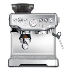 Imagem de Cafeteira Elétrica Maquina Café Expresso Tramontina Breville c/ Moedor Pro Inox 2L