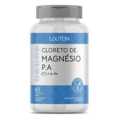 Imagem de Cloreto De Magnésio P.A 260Mg Vegano Lauton Premium 60 Cáps