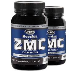 Imagem de Kit 2 Zmc Carbon Cálcio, Zinco E Magnésio 120Caps