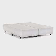 Imagem de Base Box King 193x203x28cm Idea Bege Bege