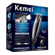 Imagem de Máquina de cortar cabelo barba potência 5w modelo km-7021 máquininha -