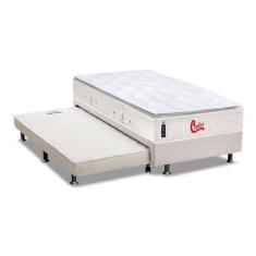 Imagem de Cama Box C/Auxiliar Solteiro: Colchão  Castor Pocket Castor Gold Star