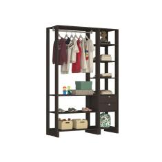 Imagem de Estante Closet Yes 120cm com 2 Gavetas e 7 Nichos - Grafite