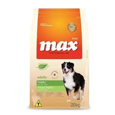 Imagem de Ração Max Professional Line Vitality Frango e Vegetais para Cães Adultos 15kg