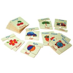 Imagem de Brinquedos Educativos - Alfabeto Ilustrado Em Inglês 54 Peça