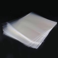 Imagem de 50 resealable 4 mil plástico vinil record exterior mangas para 12 "lp gatefold 2lp