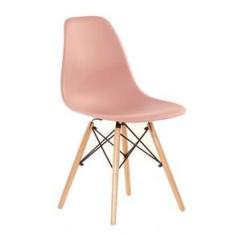 Imagem de Kit - 5 x cadeiras Charles Eames Eiffel DSW - Base de madeira clara