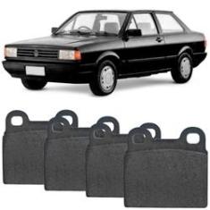 Imagem de Kit Pastilha Freio Volkswagen Voyage 83 a 93 Dianteira Teves Frasle