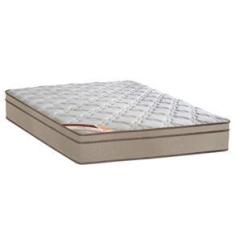 Imagem de Colchão King Castor Revolution com Euro Pillow e Molas Bonnel 27x193x203 cm - Bege