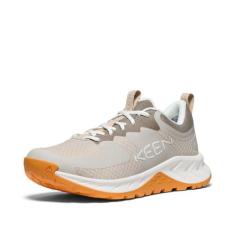 Imagem de KEEN Tênis feminino de caminhada Versacore respirável e confortável à prova d'água, Plaza Taupe/Orange Pepper, 40