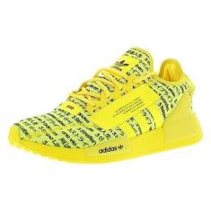 Imagem de adidas Tênis masculino NMD_r1, Amarelo/feixe amarelo/núcleo preto-amarelo, 39