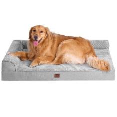 Imagem de Cama para cães EHEYCIGA Memory Foam Orthopaedic XL lavável 44 x 32 pol