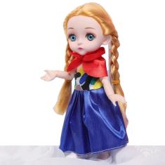 Imagem de Boneca Princesa Roupinha de Natal de 16 cm com Articulação