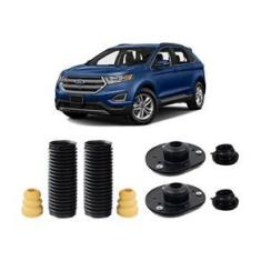 Imagem de 2 Kit Batente Coxim Dianteiro Ford Edge 2016 2017 2018 2019