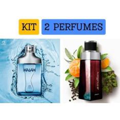 Imagem de Kit 2 perfumes 1 Kaiak Natura + 1 Malbec Refrescante dia e noite Prese