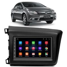 Imagem de Kit Multimídia Android Honda Civic 2012 2013 2014 2015 2016 7 Polegada