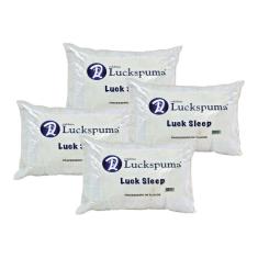 Imagem de Travesseiro Espuma Luck Sleep Flocos Kit c/ 4 Un (45x65) - Luckspuma