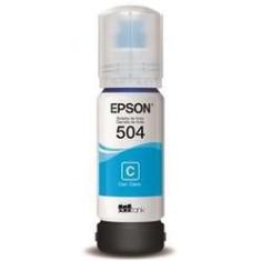 Imagem de Garrafa de Tinta Epson EcoTank T504 Ciano T504220-AL