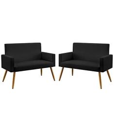 Imagem de Kit 2 Poltronas Namoradeiras Nina Sued  Aradecor