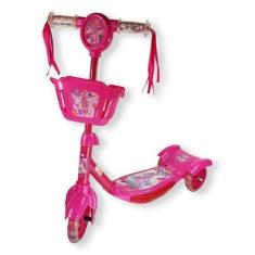 Imagem de Patinete Infantil 03 Rodas Com Cesta, Musica E Luz - Samba Toys