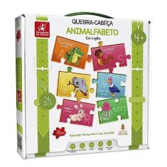 Imagem de QUEBRA-CABEÇA ANIMALFABETO EM INGLÊS