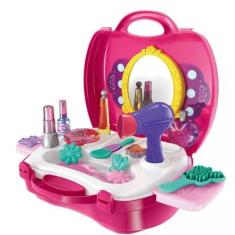 Imagem de Maleta Salão De Beleza Cabeleireira Infantil Com Acessórios - Multikid
