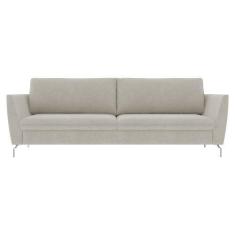 Imagem de Sofá Decorativo Sala de Estar 230cm Olívia Suede Bege G52 - Gran Belo