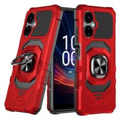 Imagem de Thousandgear Capa para celular Boost Mobile Celero 5G 2024 (3ª versão), com protetor de tela, suporte de anel para suporte magnético para carro, capa protetora de telefone resistente à prova de choque