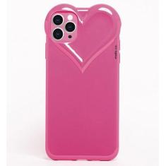 Imagem de Capa Capinha iPhone 11 PRO Rosa Pink Com Proteção de Câmera Emborracha