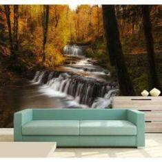 Imagem de Papel de Parede Cachoeira 3D 1M² na 014