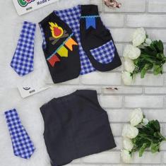 Imagem de Fantasia Colete Caipira Infantil - Coloribaby