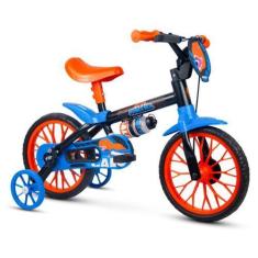 Imagem de Bicicleta Infantil Aro 12 Power Rex Com Rodinhas - Nathor By Caloi